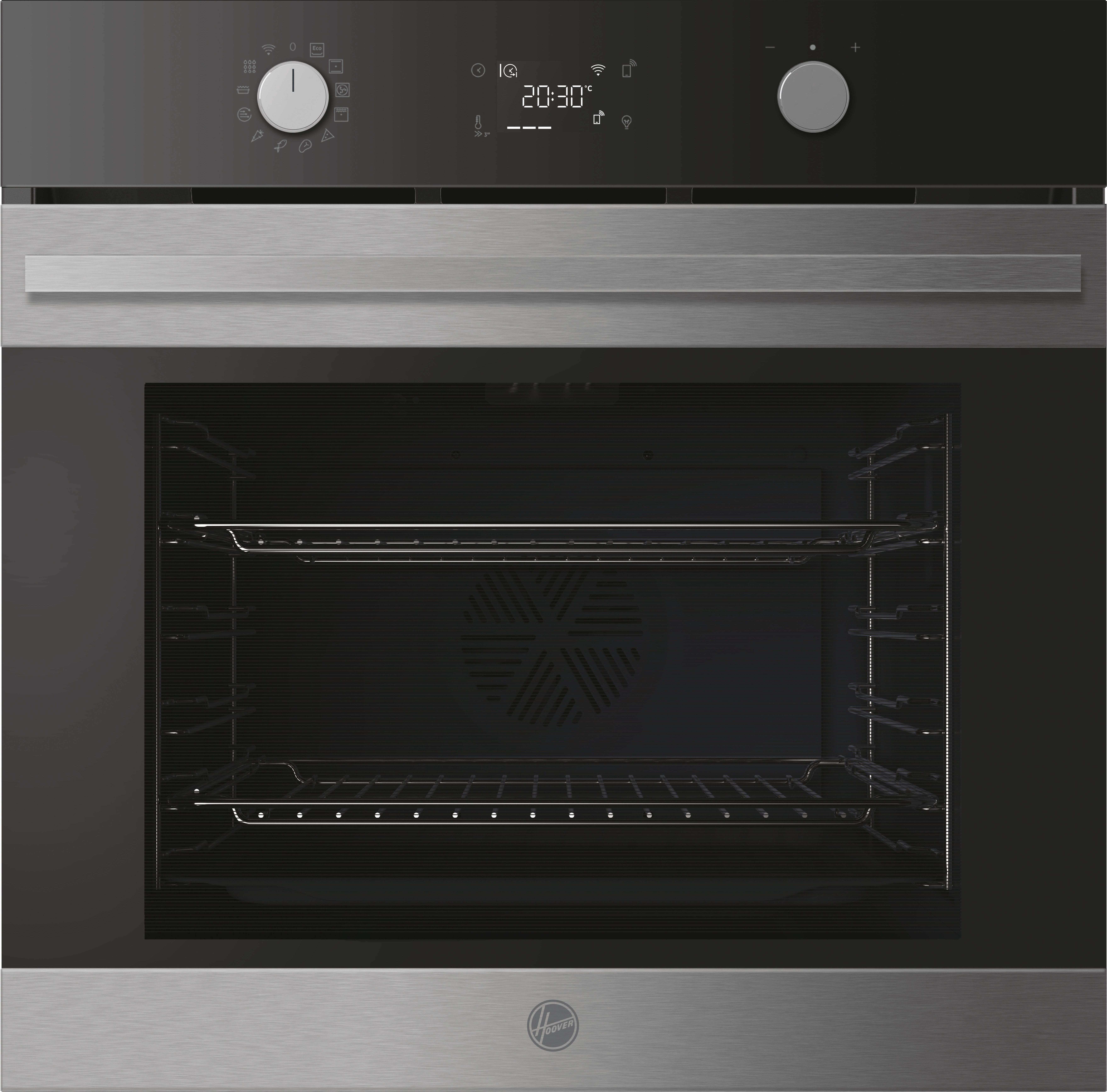 Hoover HO6 H5B3HTX Electric Oven - 78 L - Stainless Steel - Multifunctional - Built-in